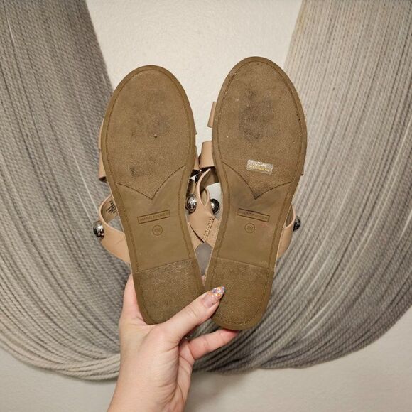 Marc Fisher Prisca Ball Studded Sandals Sz 10 - Picture 3 of 7